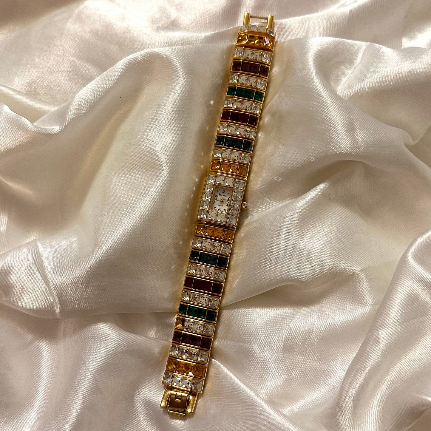 🧡 Rhinestone Rectangular Face