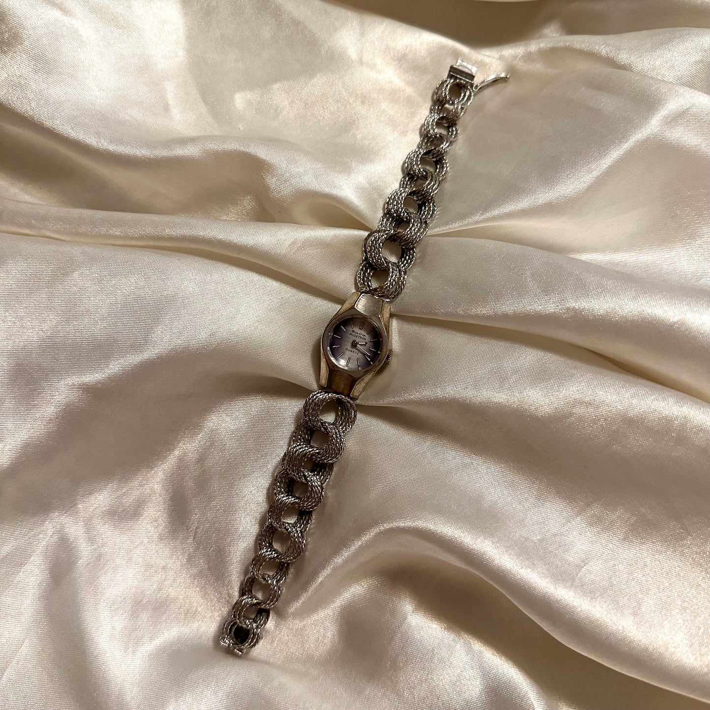 ⛓️ Silver Chain Round Face