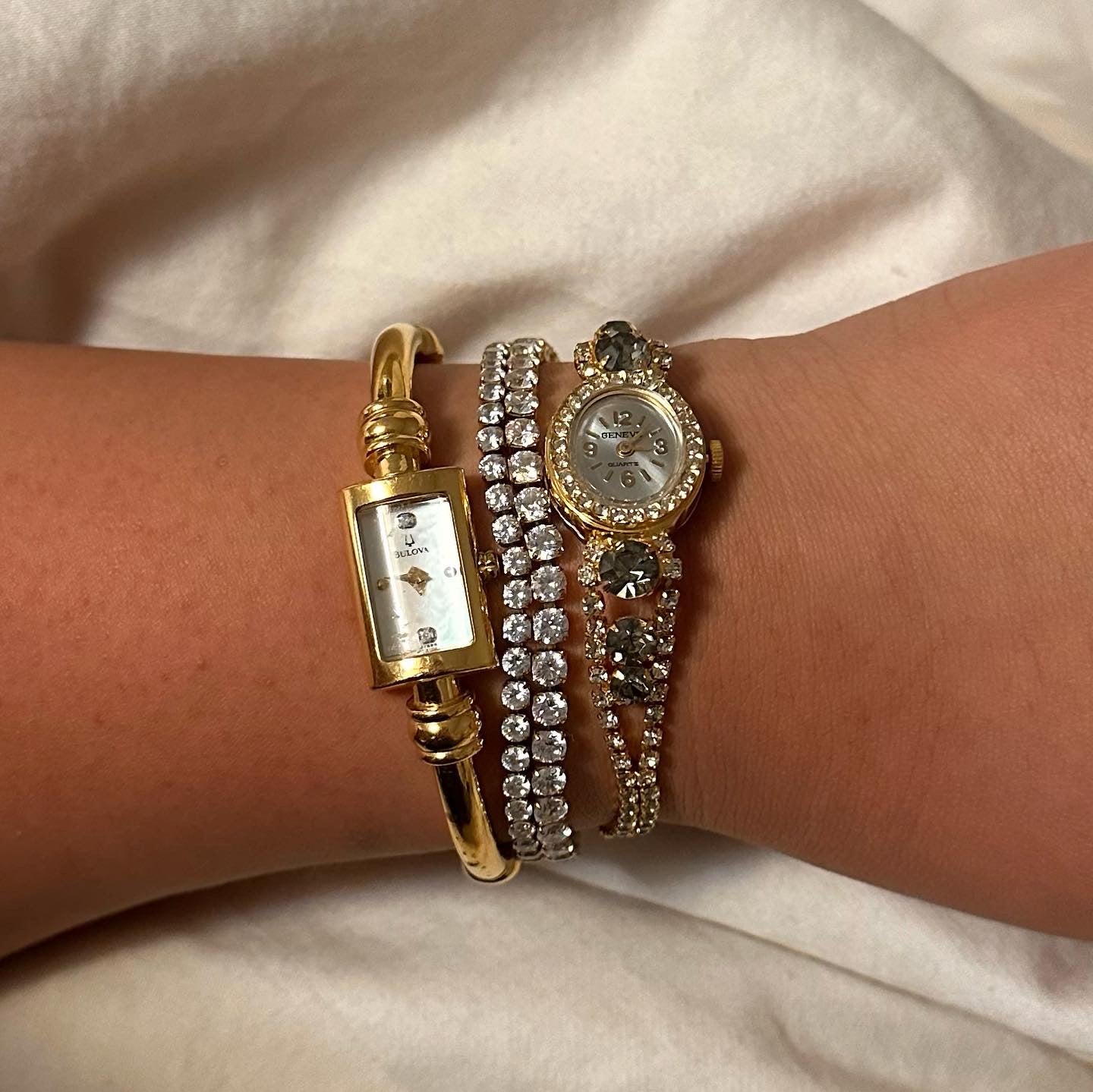 Dainty Stackable Tennis Bracelet