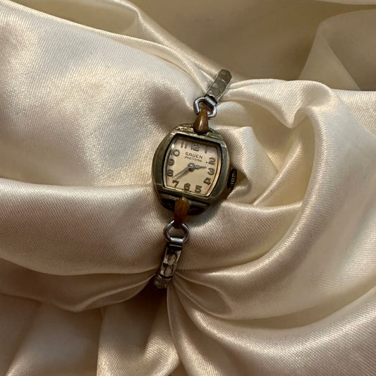 🩶 Dainty Antique Cocktail Watch