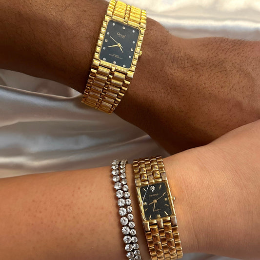 💛🖤 HIS&HERS Rectangular Face Set