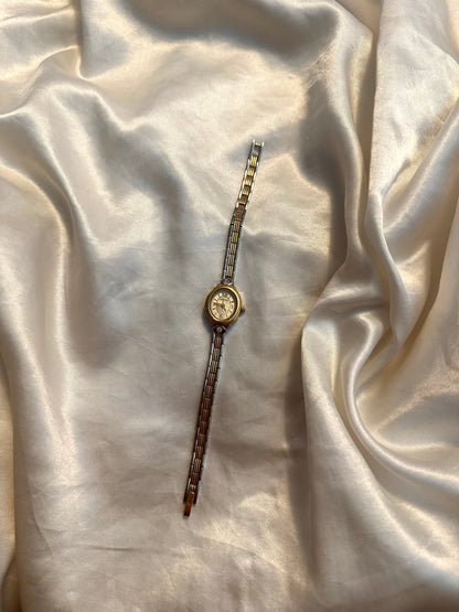 💫⛓️ Two Tone Classic Oval Face