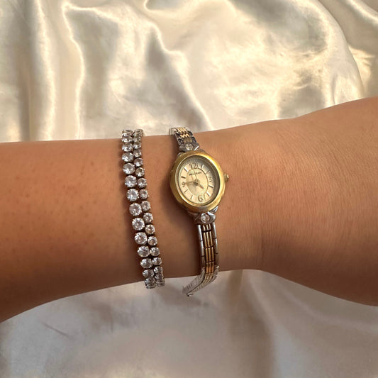 💫⛓️ Two Tone Classic Oval Face