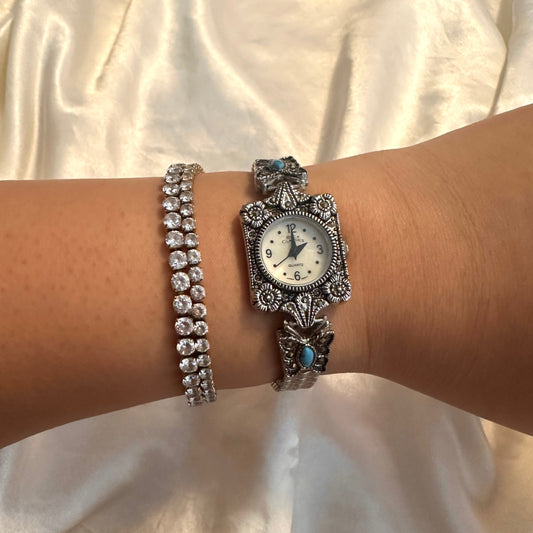 🦋 Butterfly Intricate Silver Expandable